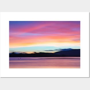 bright hues in morning blue hour Posters and Art